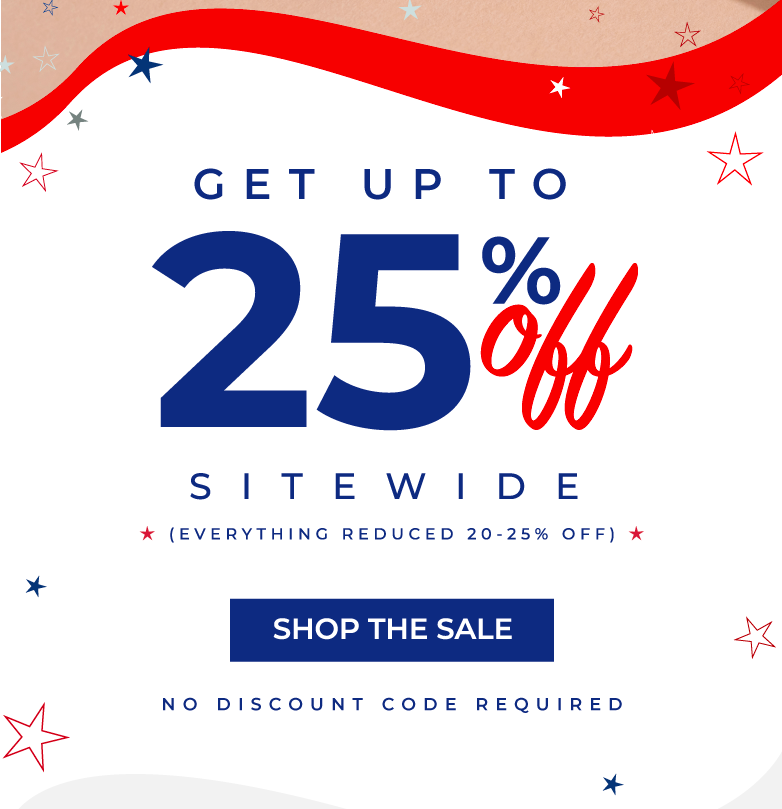 Up to 25% OFF