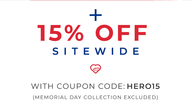 15% OFF sitewide