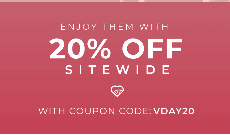 Enjoy them 20% OFF Sitewide