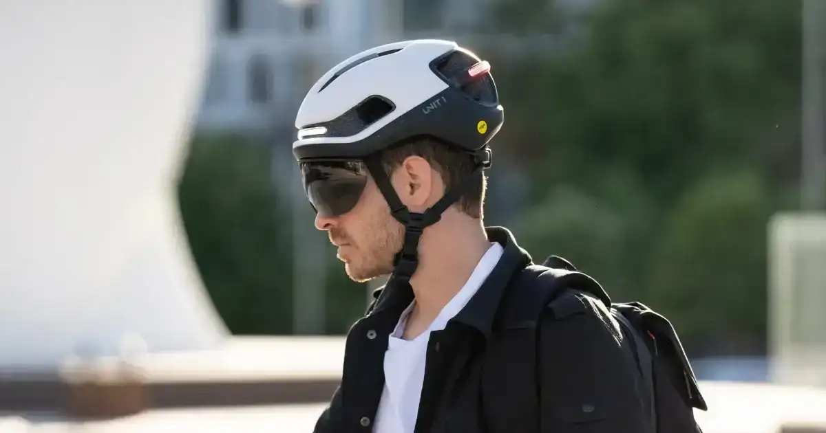 AURA by UNIT 1: Next-Gen Hybrid Smart Helmet