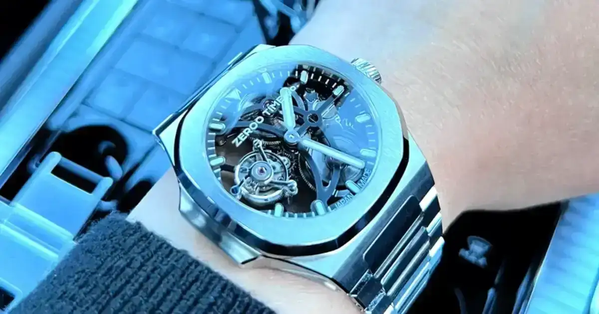 ZEROO T7 SKELETON TOURBILLON: Rigid and Elegant