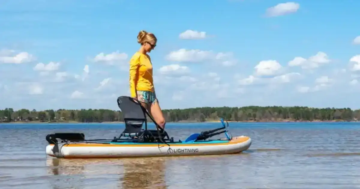 Lightning Kayaks AIR 9: Inflatable Pedal Board