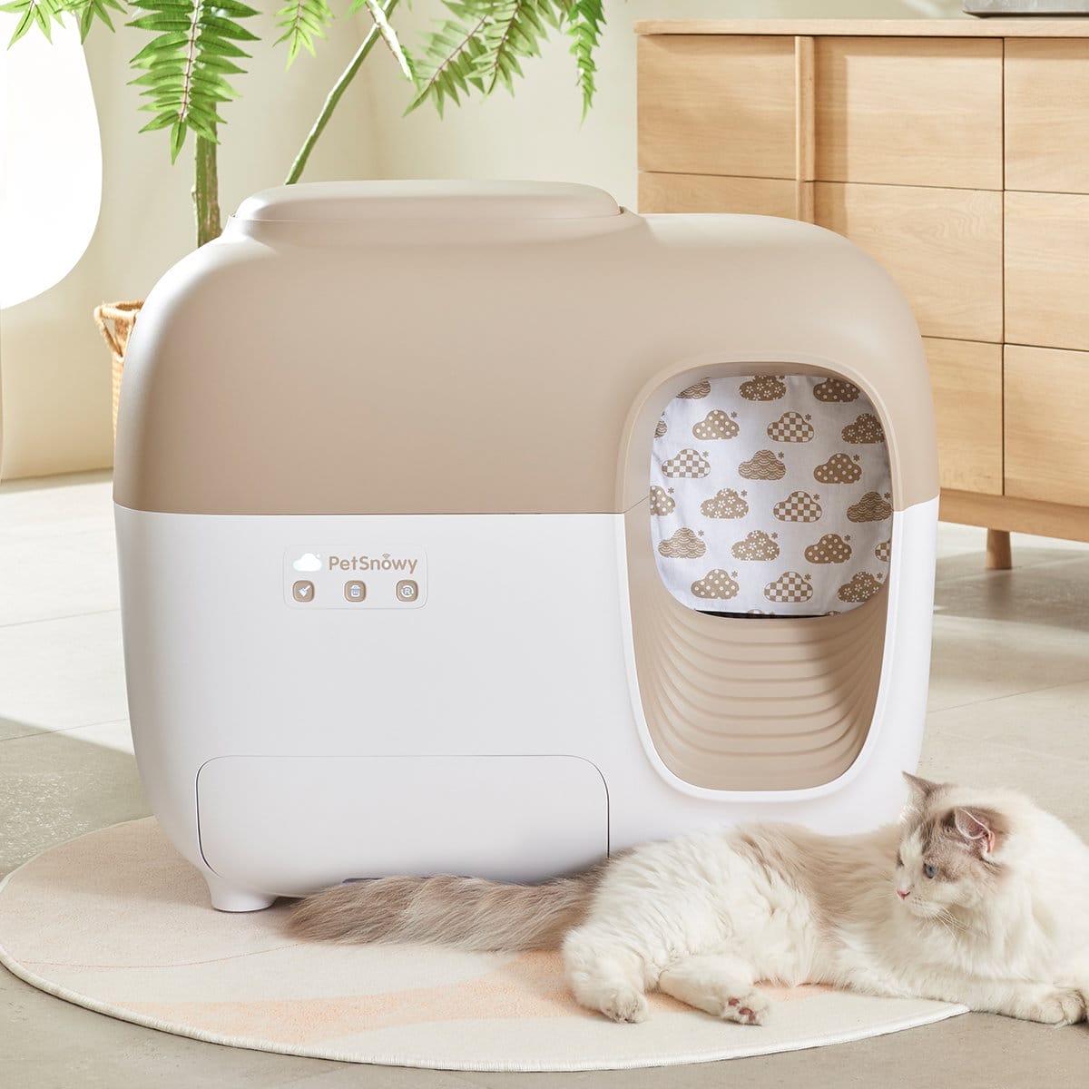 PetSnowy SNOW+ Self-Cleaning Litter Box