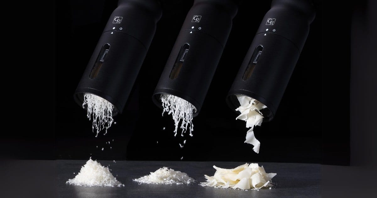 Grater Rain: One Touch Electric Cheese Grater