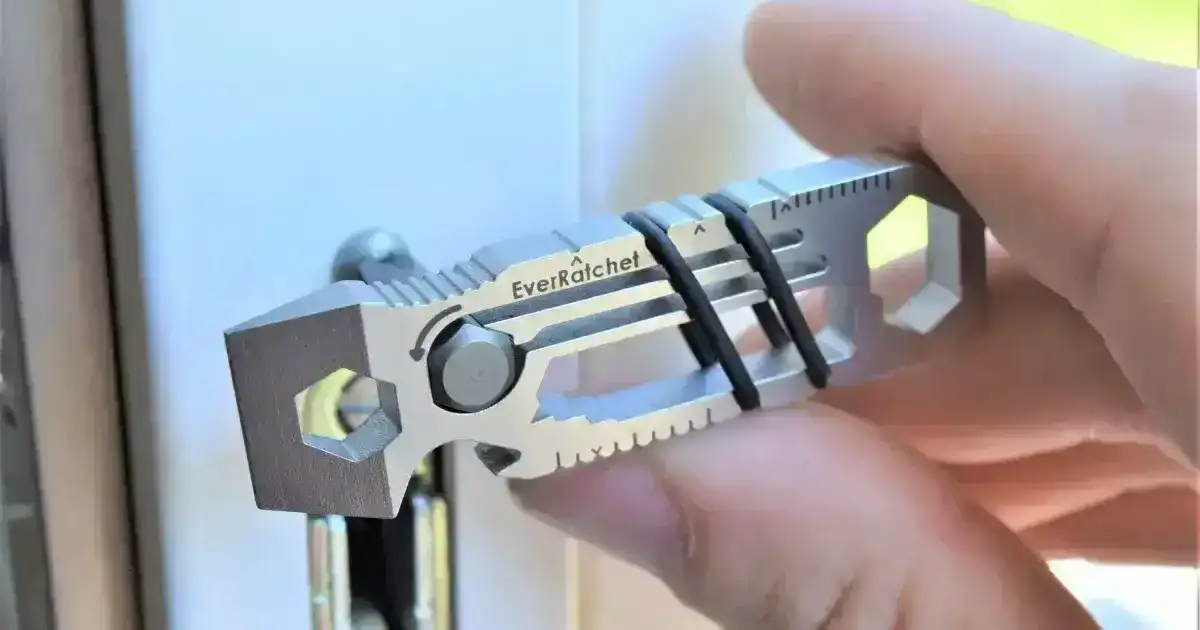 EverRatchet: World's First Ratchet Keychain Tool