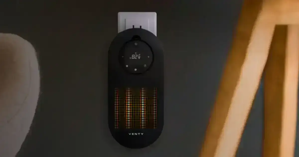 CozyPod Portable Plugin Heater By Venty