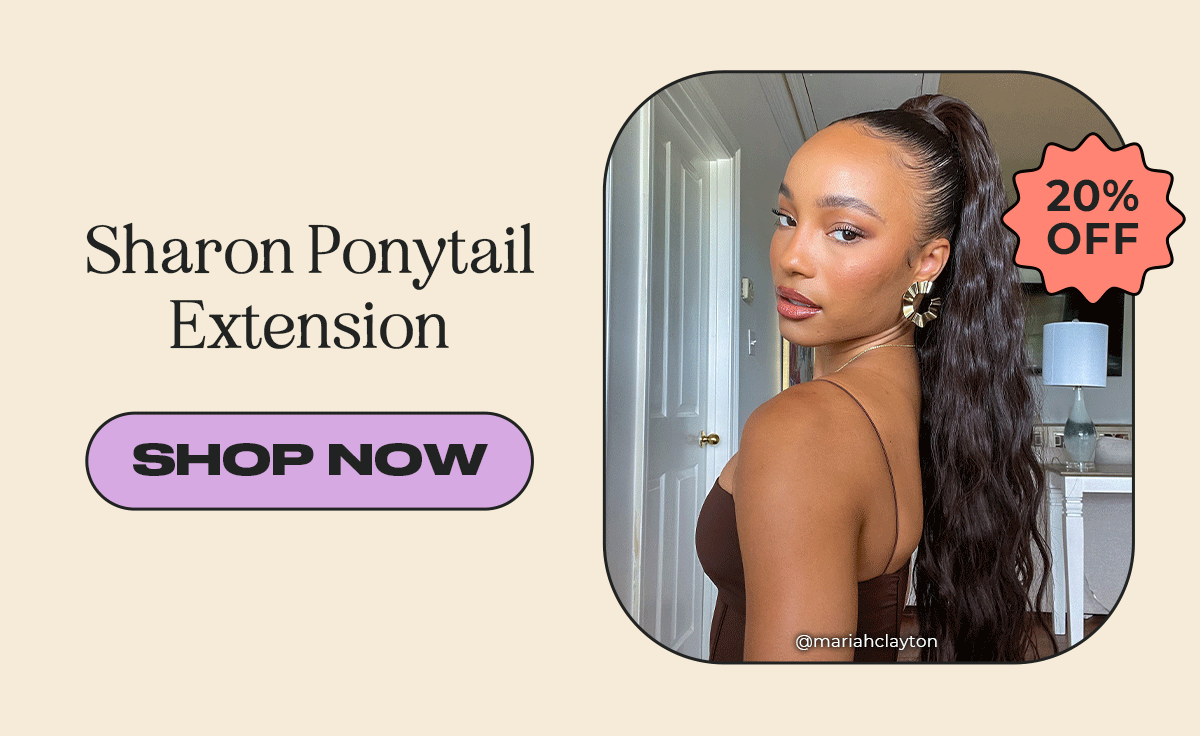 Sharon ponytail extensions