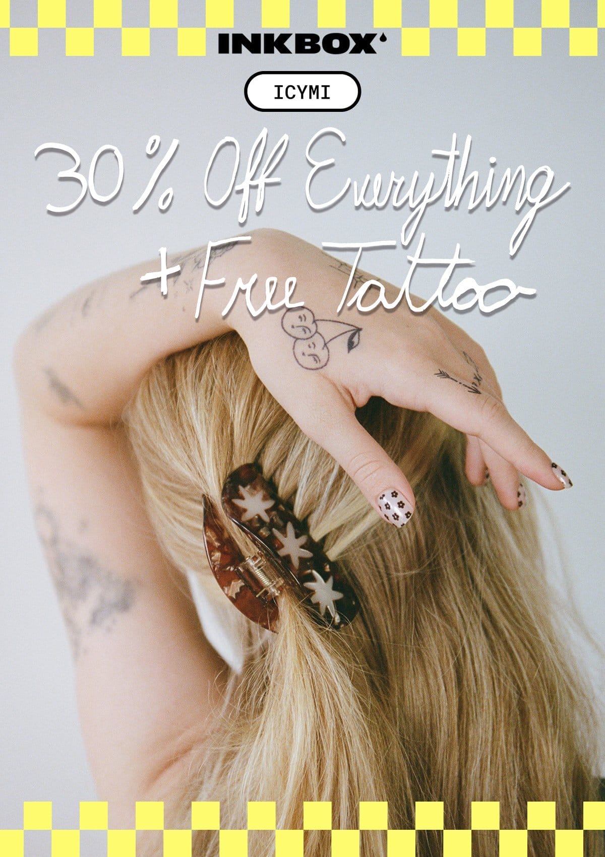Take up to 50% off tiered discounts at Inkbox