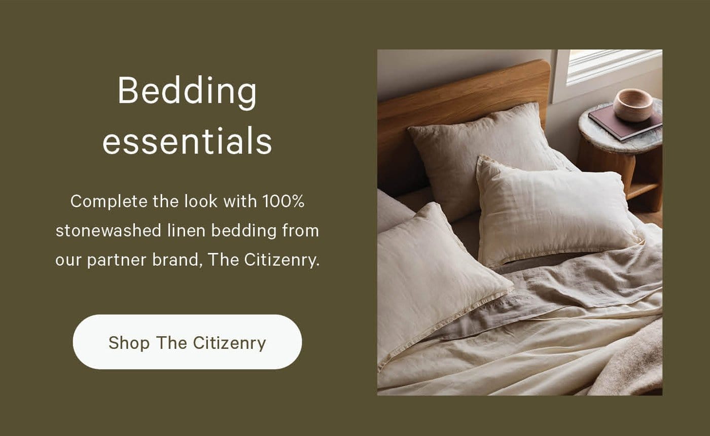 The Citizenry Bedding