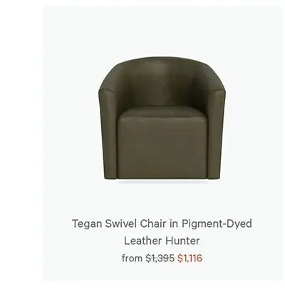 Tegan Swivel Chair 