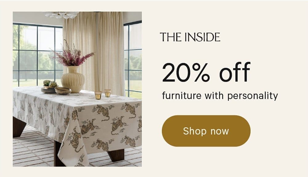 Up to 20% Off The Inside