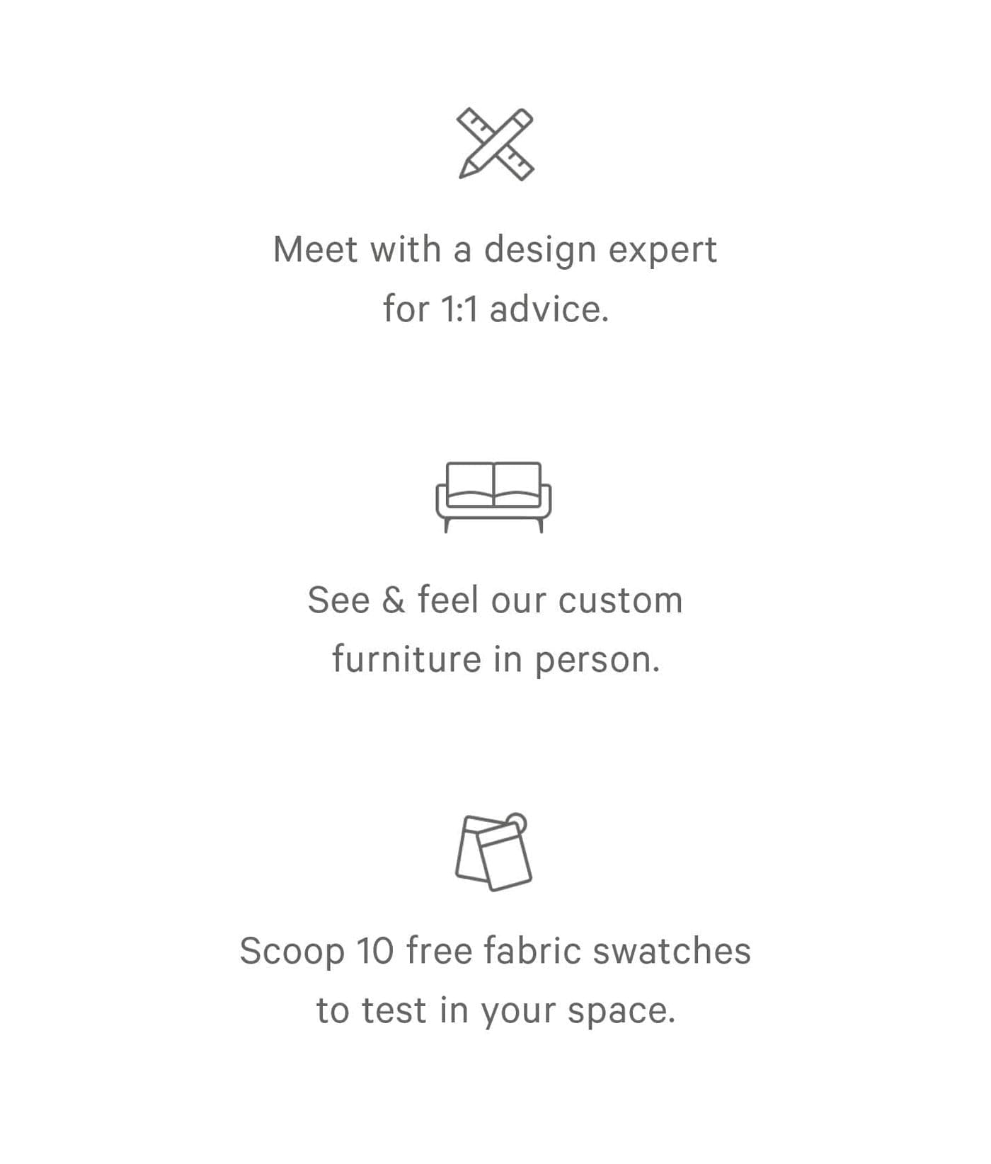 Meet with a design expert