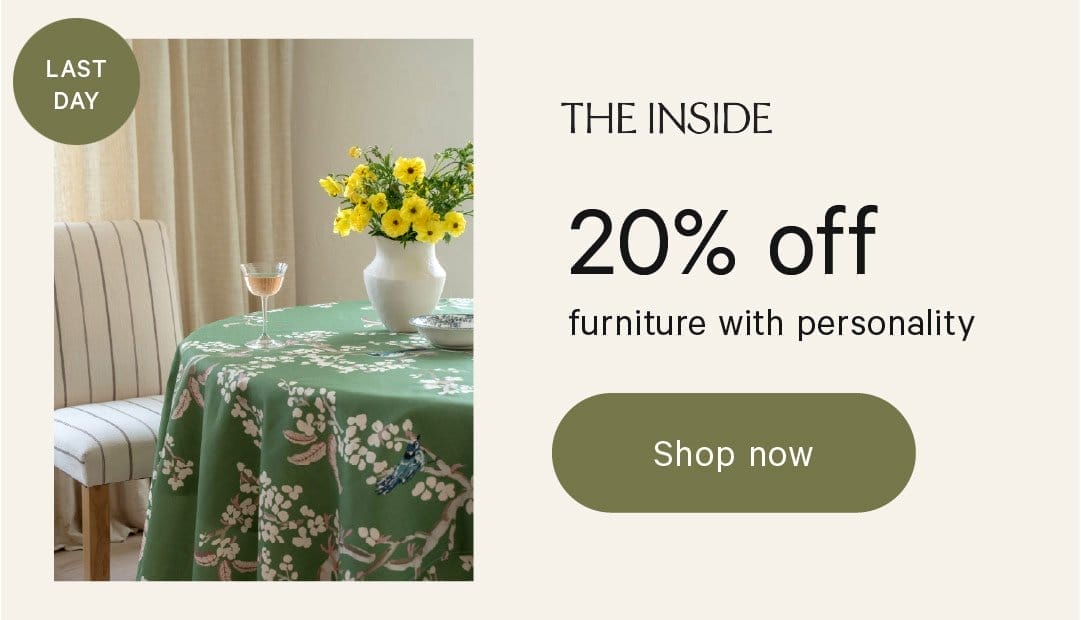 Up to 20% Off The Inside