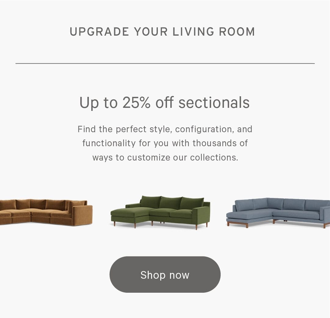 Shop Sectionals