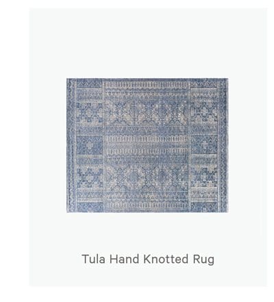 Tula Hand Knotted Rug