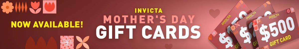 Now Available! Invicta Gift Cards