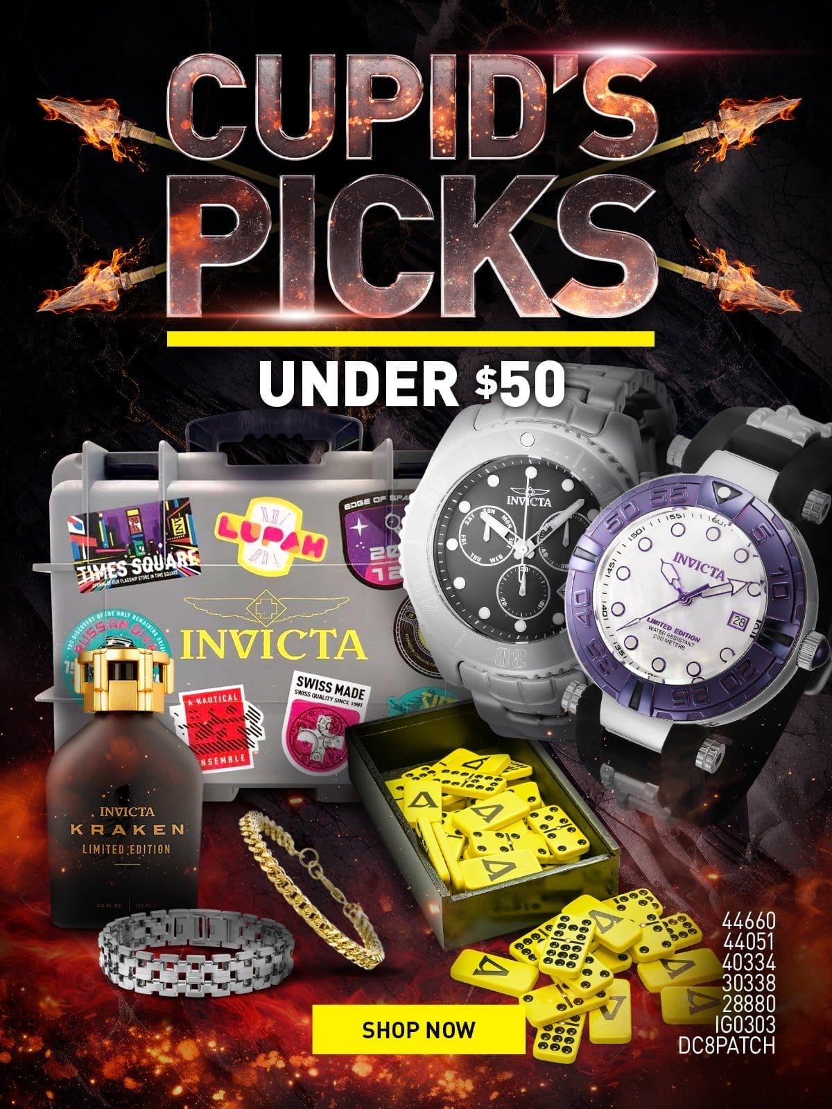 Cupids Picks - Watches Under \\$50