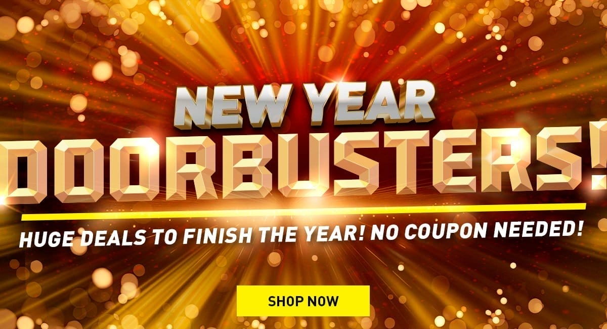 New Year Doorbusters!