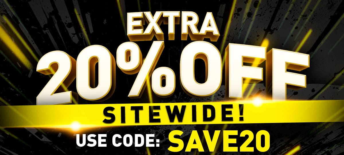 EXTRA 20% OFF SITEWIDE! - Use code: SAVE20 - Limited Time Only!!!