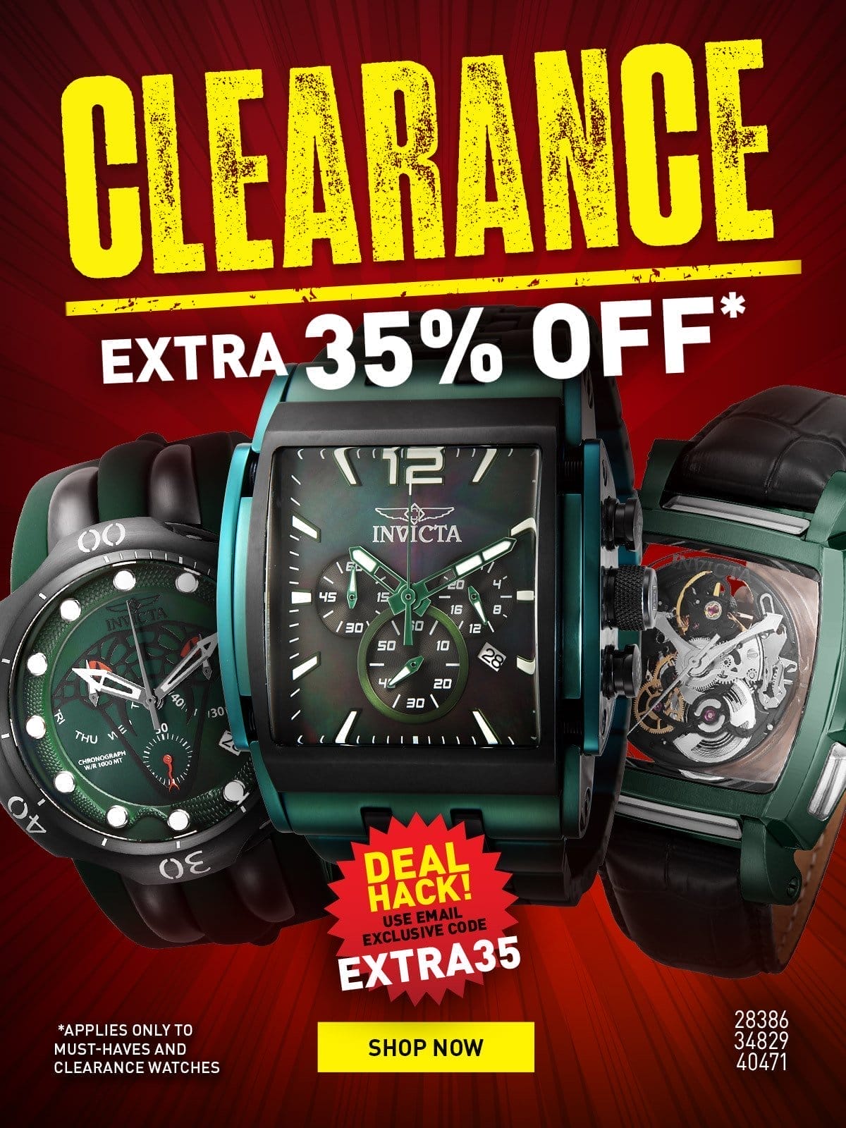 Clearance - Deals As Low As They Get!