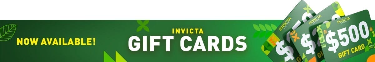 Now Available! Invicta Gift Cards