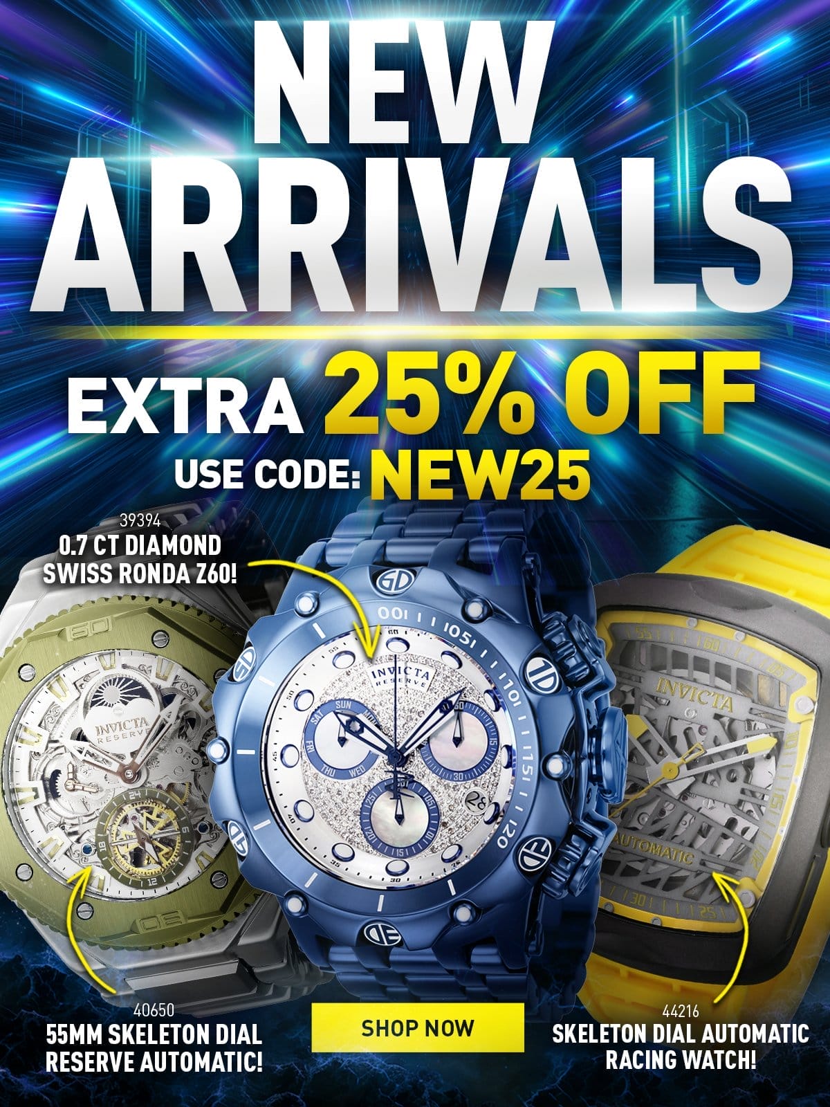 New Arrivals - Extra 25% off