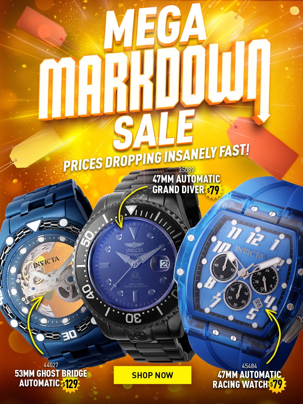 Mega Markdown Sale - Prices Dropping Insanely Fast!