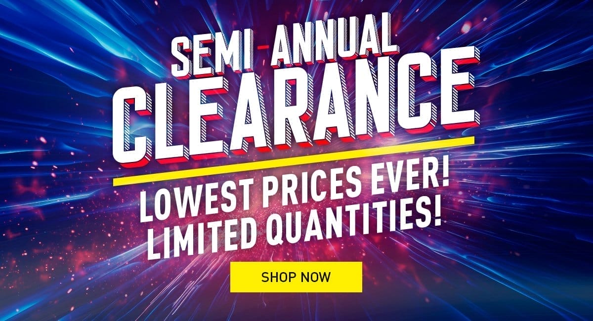 Semi Annual Clearance Event - Massive Markdowns! Up To 90% OFF!