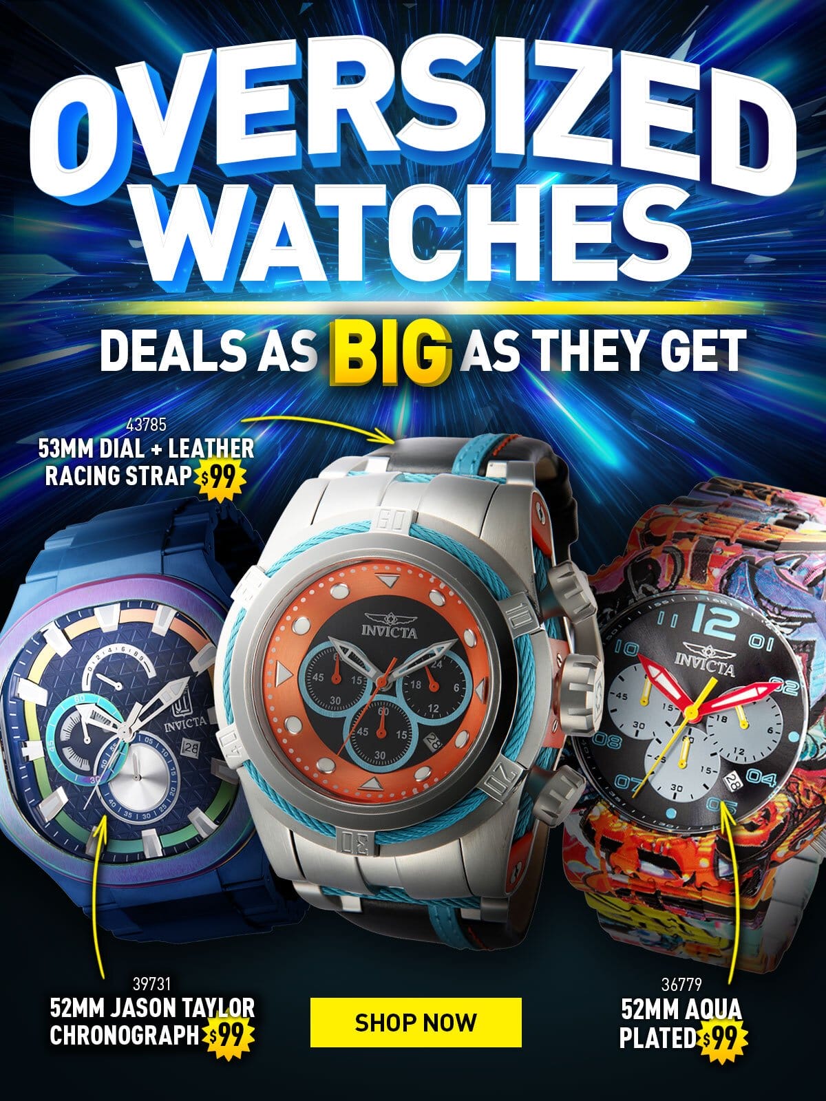 Oversized Watches - Deals As Big As They Get