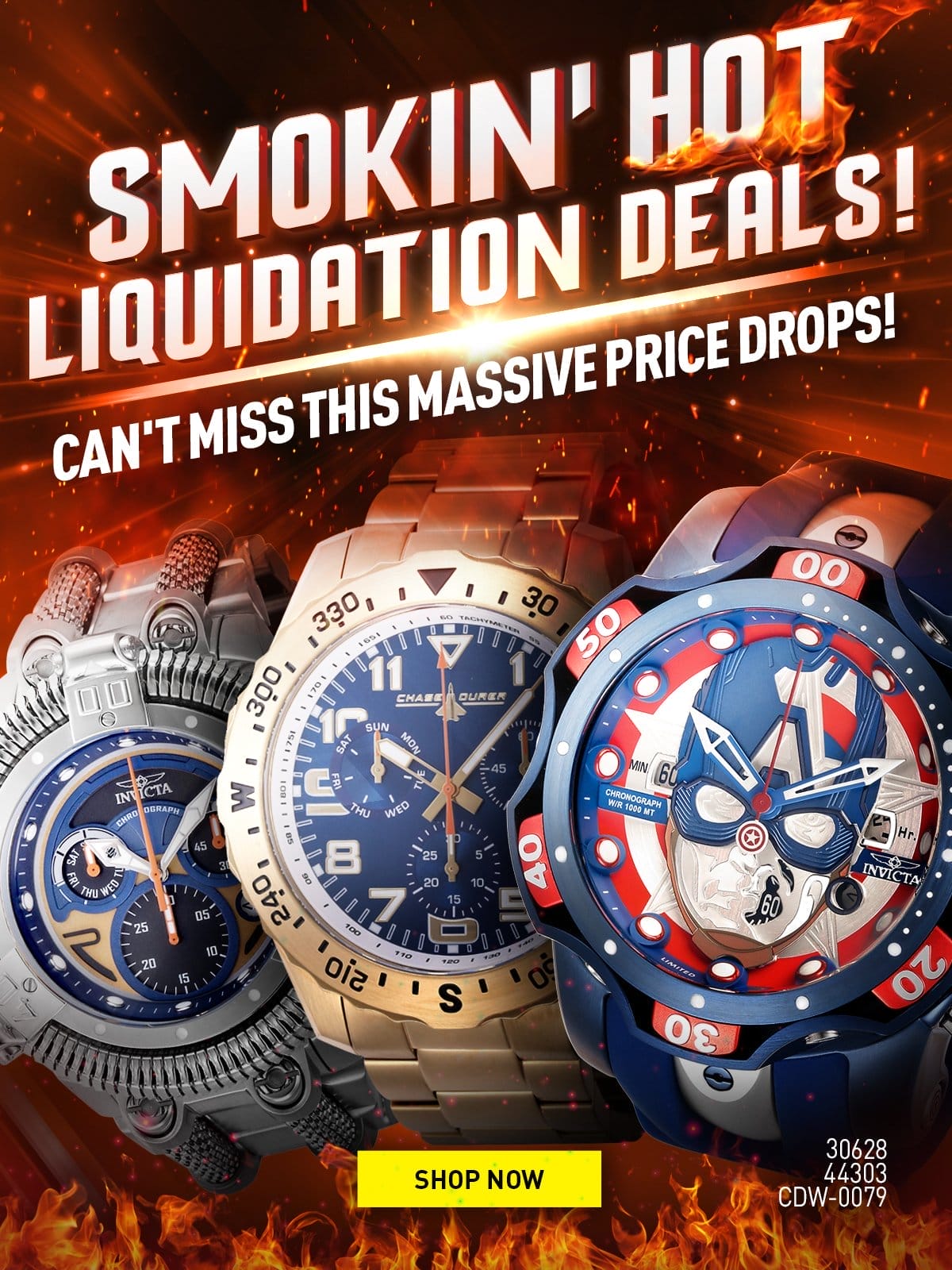 Smokin' hot liquidation deals! - Can't miss this massive price drops!