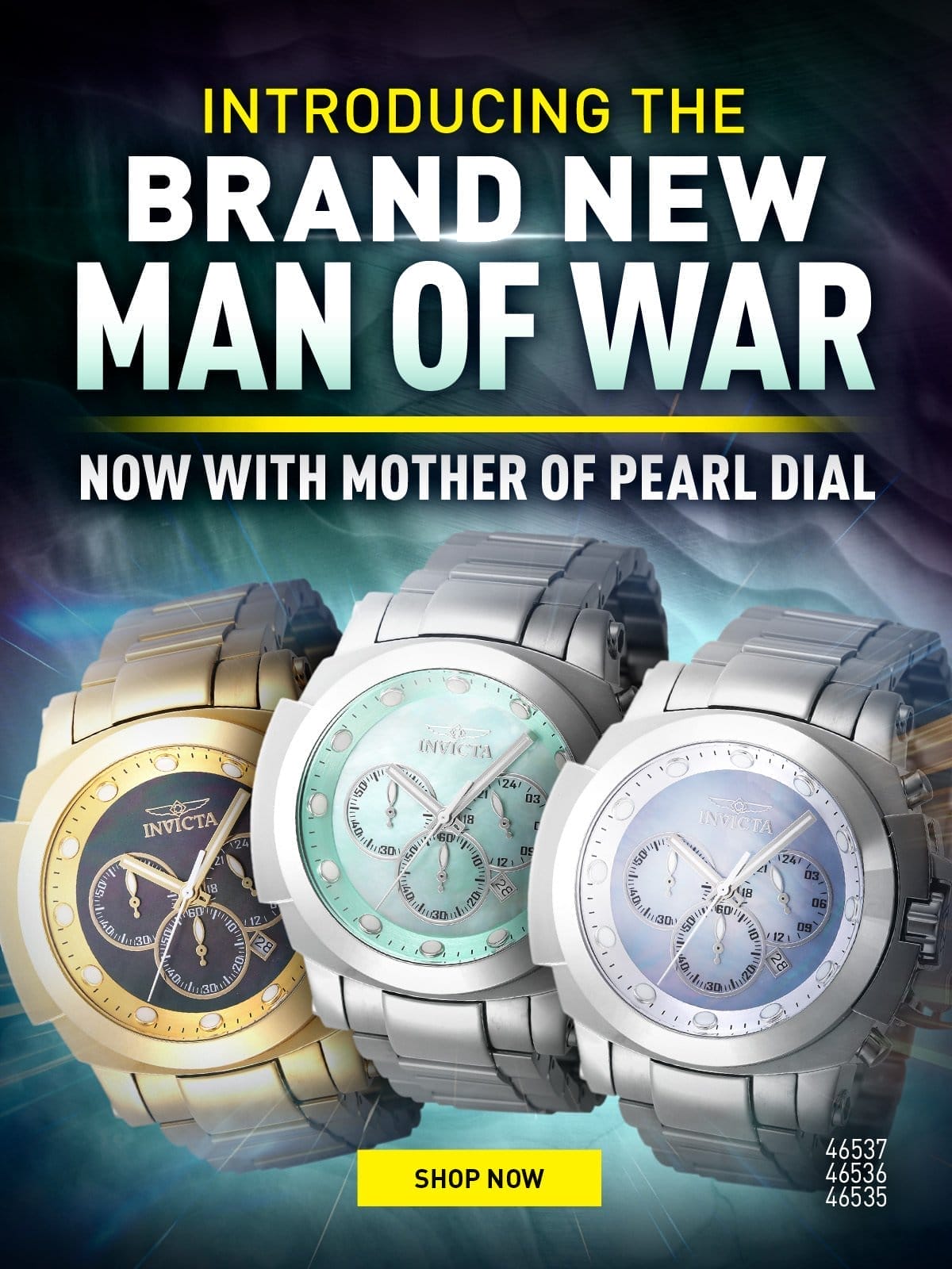 Introducing the Brand New Man of War - Now with MOP Dial