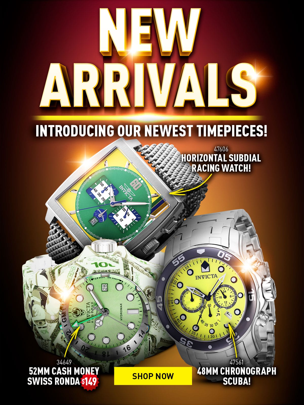 New Arrivals - Introducing Our Newest Timepieces!