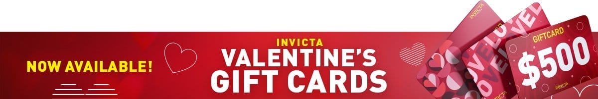 Now Available! Invicta Gift Cards