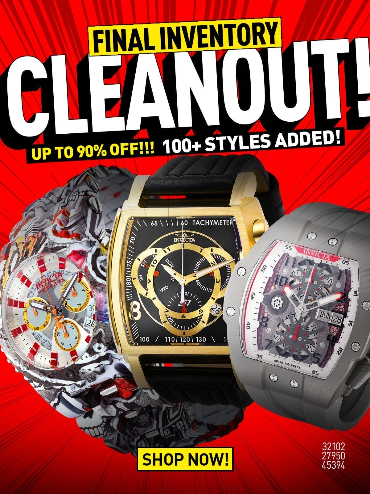 Final Inventory Clean Out - Lowest Prices Ever! Up To 90% Off!