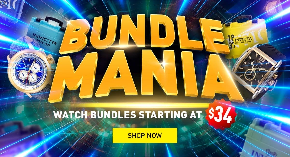 Bundlemania - Watch bundles starting at \\$34