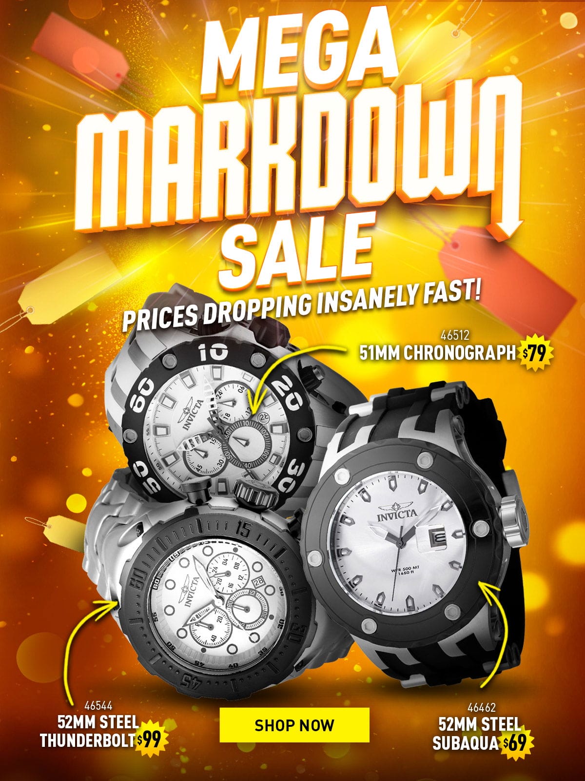 Mega Markdown Sale - Prices Dropping Insanely Fast!