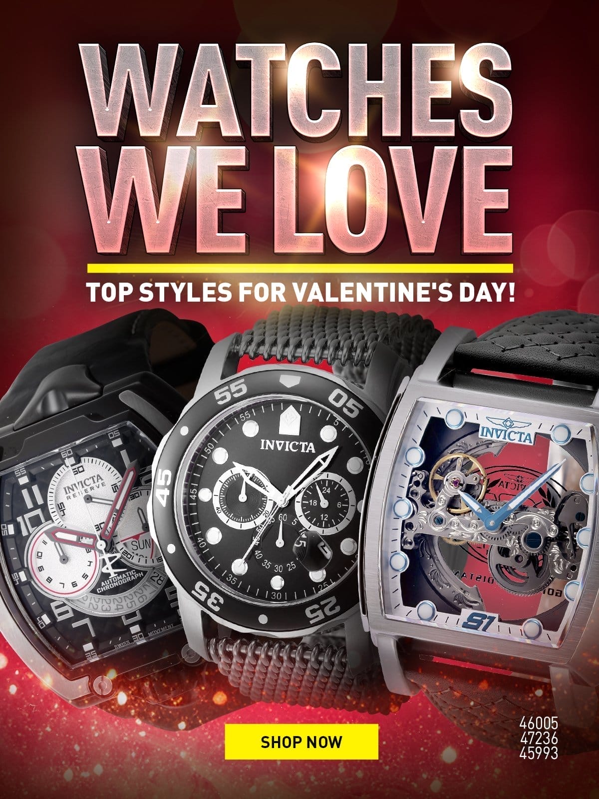 Watches We Love - Top Styles For Valentine's Day!