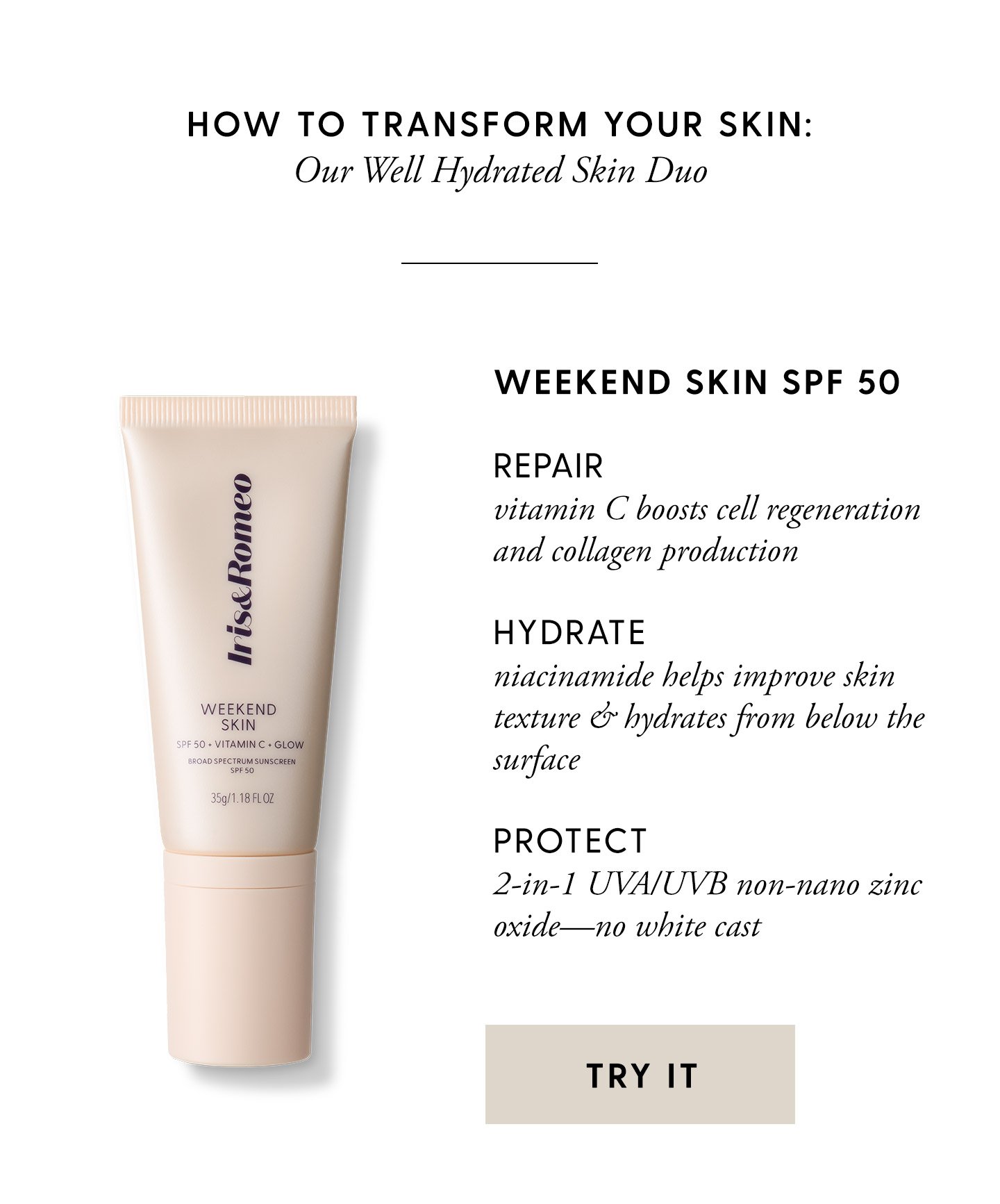 How to transform your skin