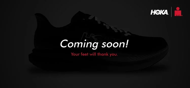 IRONMAN x Hoka. Coming soon.