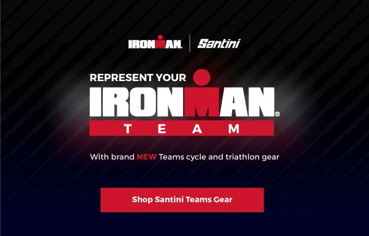 Represent your IRONMAN Team with brand new Teams cycle and triathlon gear