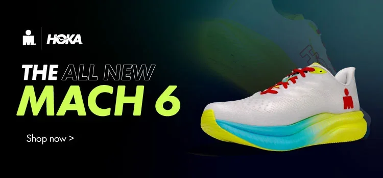 IRONMAN x HOKA. The all-new Mach 6