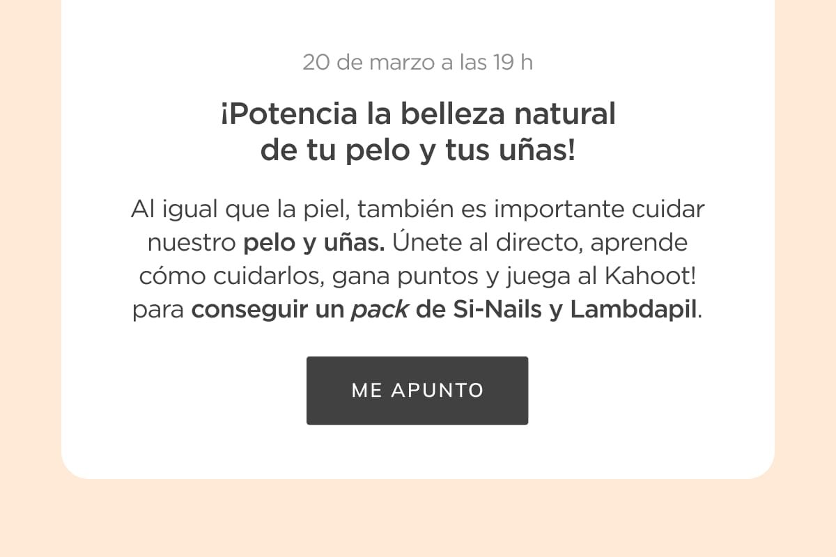 Directo Potencia tu Belleza natural