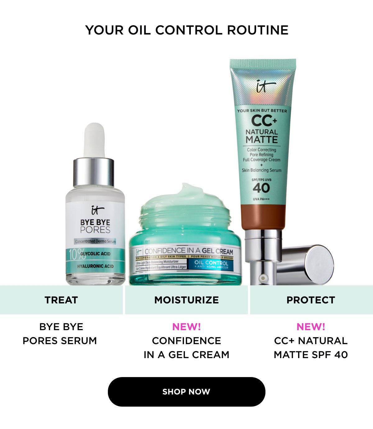 YOUR OIL CONTROL ROUTINE