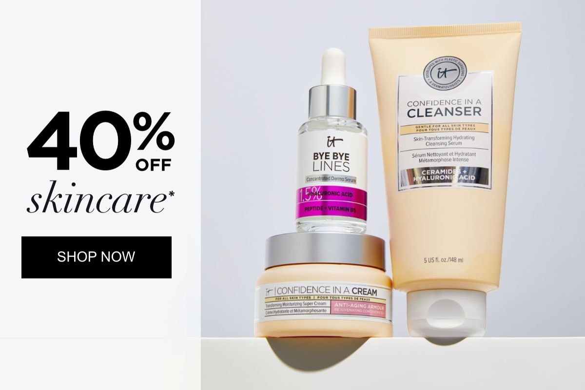 40% OFF SKINCARE