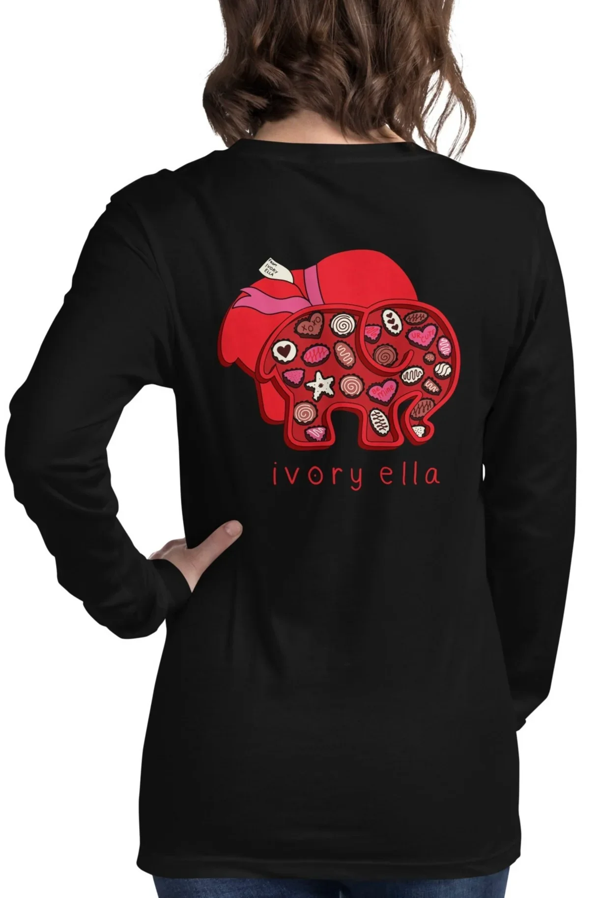 Image of Box Of Chocolates Long Sleeve Unisex T-Shirt