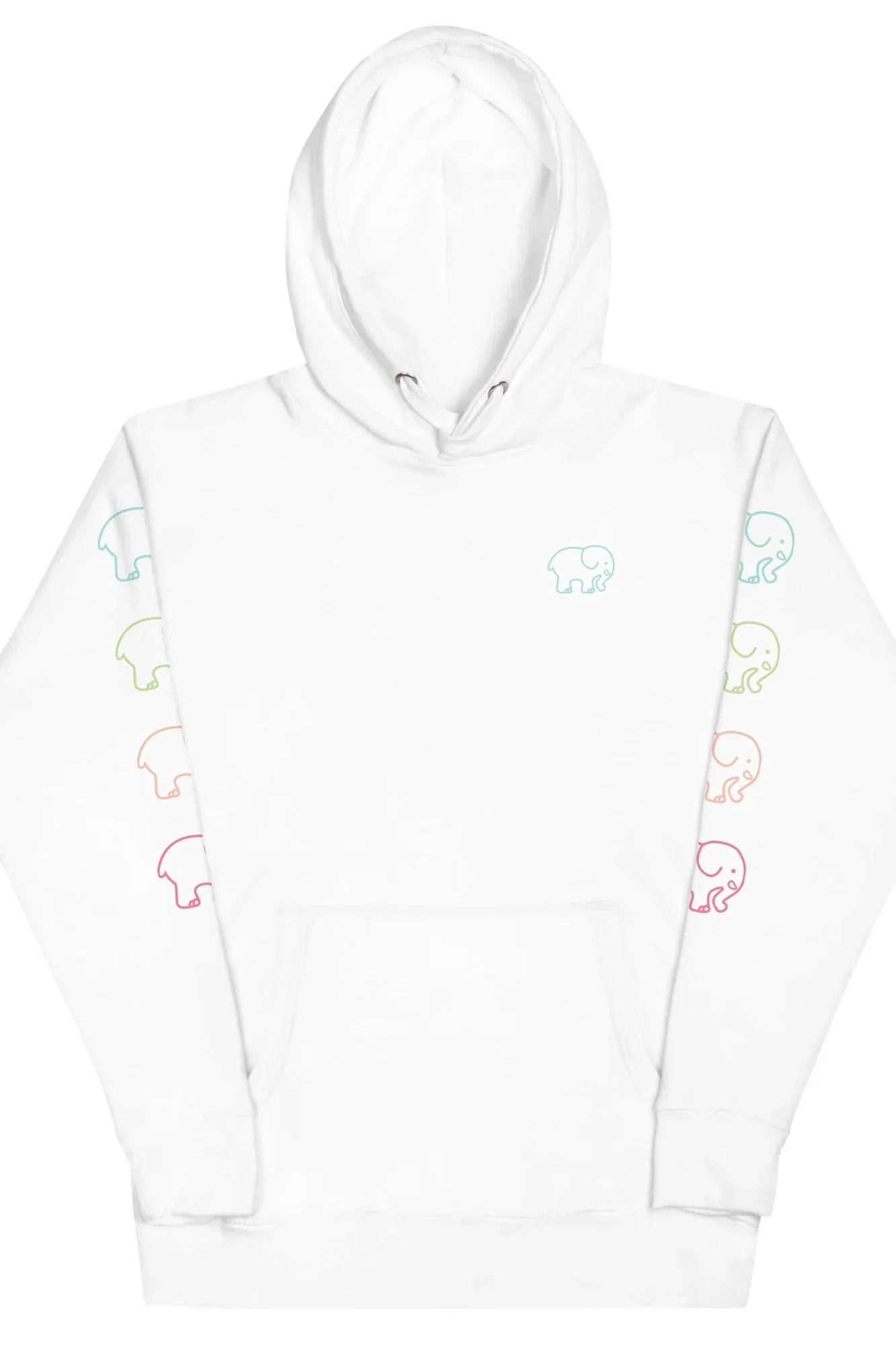 Image of Ombre Gingham Unisex Hoodie