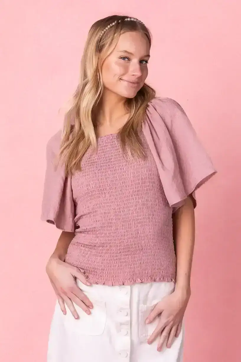 Image of Lennon Top in Pink