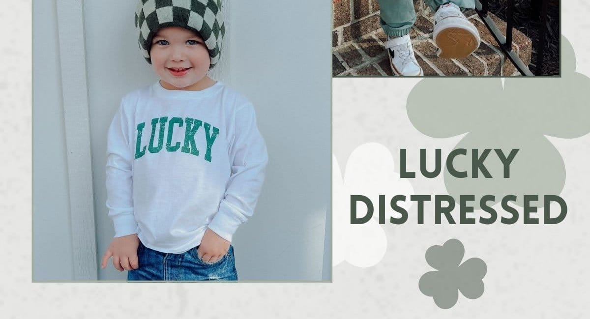 lucky distressed