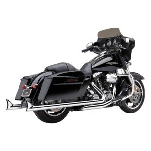 Cobra Speedster Fishtail Duals For Harley Touring 2017-2024