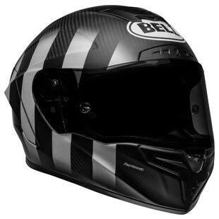 Bell Race Star Flex DLX Fasthouse Street Punk Helmet Matte Black/White / MD [Open Box]